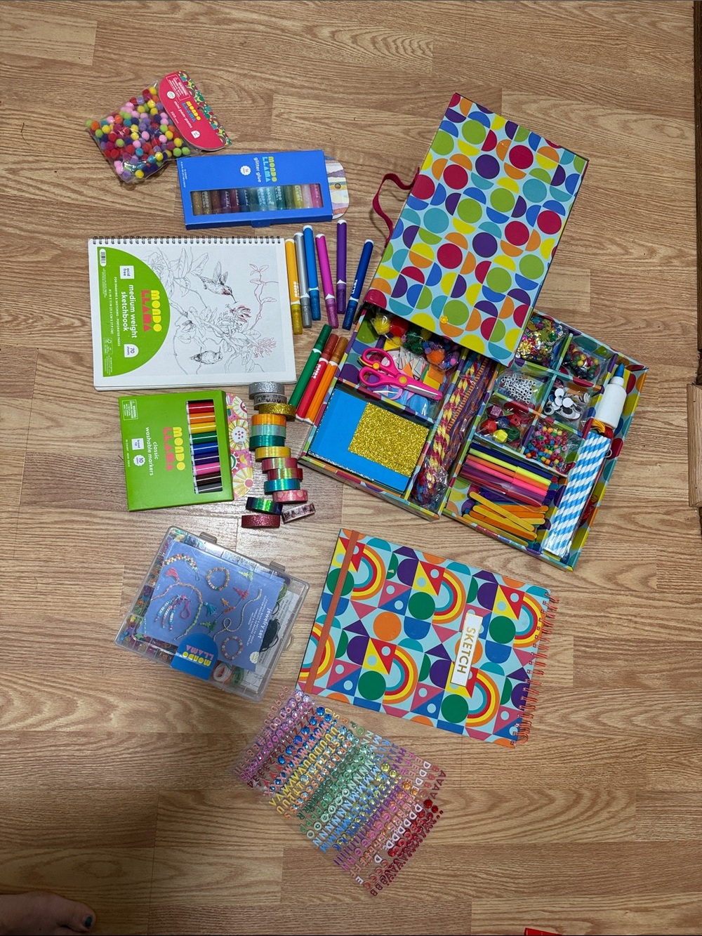 NWT - Huge lot of Target Mondo craft supplies
